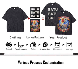 Hoogwaardig op maat gemaakt katoenen heren T-shirt, klassiek T-shirt, stijlvol T-shirt voor heren, casual T-shirt met digitale print - Product Image 3