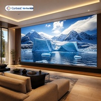 Canbest Pantalla Micro LED 5G 8K, Solución de Cine en Casa de Lujo, P0.7 P0.9 P1.2, Video Wall 8K sin Interrupciones para Casa, Villa, Teatro