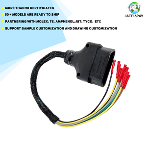 16160110 Kamyon Aydınlatma Rölesi Kablo Demeti, SnowDogg Kar Sürme Aracı Yan Kablo Grupları, Kablo Örgüleri, Otomotiv Kablo Demeti - Product Image 5