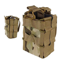Porte-chargeur tactique double à 2 couches, fixation rapide sur ceinture, ensemble de chargeurs, accessoires tactiques