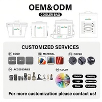 En stock ODM 10L 840D TPU Sac isotherme souple imperméable et étanche pour pique-nique et camping Sac isotherme personnalisé pour le déjeuner