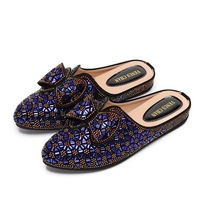 Chaussures de marche scintillantes printemps/été, chaussures plates en tissu respirant, pantoufles très vendues