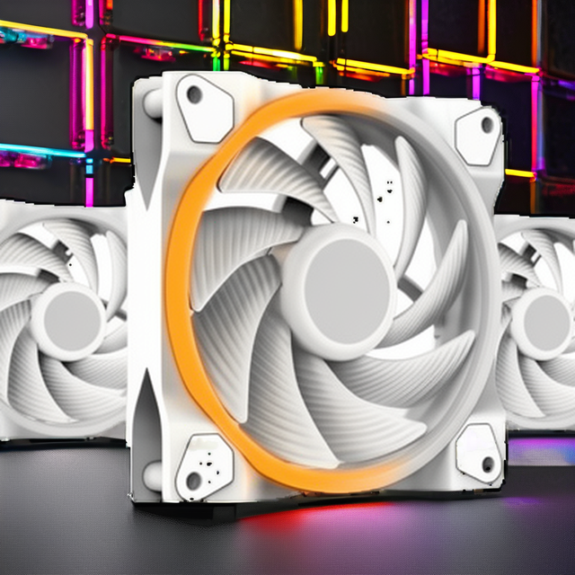 Light Wings 120mm PWM High-Speed ARGB LED Triple Pack 3 Fans Plastic Heatsink High Static Pressure Low-Noise
