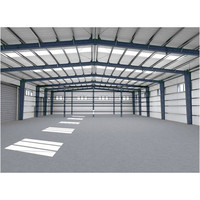 Hangar Moderno para Aviones, Estructura de Acero para Mantenimiento Aeroportuario, Almacenamiento de Aeronaves, Instalación Rápida