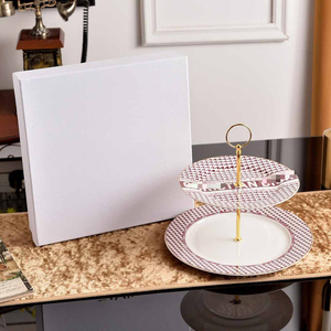 Service de vaisselle en céramique haut de gamme Thousand Grid Bird Bone, écologique, comprenant des bols, des tasses et des assiettes plates en porcelaine, pour cuisine occidentale d'hôtel, modèle peu profond - Product Image 5