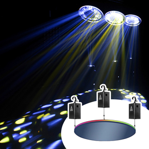 Disco <span class=keywords><strong>de</strong></span> espejo Dmx Kinetic Led Lights Peso pesado Dmx Winch Kinetic System Disco Dj Party Light para Night Club Led Rgb Lámparas - Product Image 2