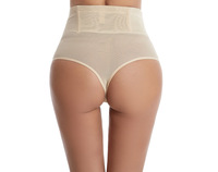 Style mince croisé taille haute élasthanne Shapewear Sexy serrer l'abdomen ascenseur fesses pantalons de Compression pour femmes