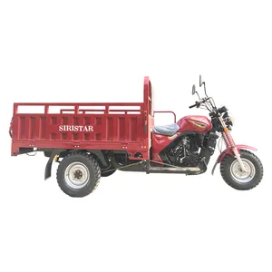 Triciclo carga 200cc motocicleta 3 roda gasolina triciclos com a cabine da china
