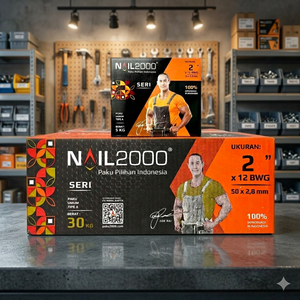 Clavos de Construcción de Madera de Alta Resistencia a Precio de Fábrica para Tablones, Vigas y Vigas de Madera – Disponibles en 2” - Product Image 3