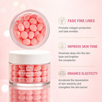Crème hydratante anti-rides pour le visage, crème en capsules de DNA de saumon PDRN, crème nourrissante pour la peau élastique, soin de la peau pour les peaux sèches et ternes, service ODM
