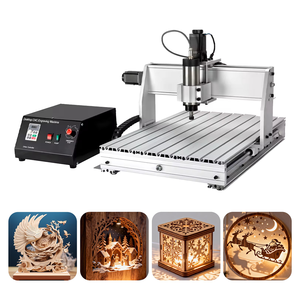 Venta al por mayor: Router CNC 6040 de 3 ejes, 800W 1.5KW, máquina de grabado de escritorio, precio de fábrica, para madera y metal, ¡gran oferta! Fabricante OEM. - Product Image 2