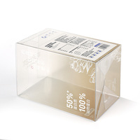 Boîtes d'emballage transparentes en PVC, PET, PP pour café, boîtes à capsules de café, boîtes de présentation recyclables