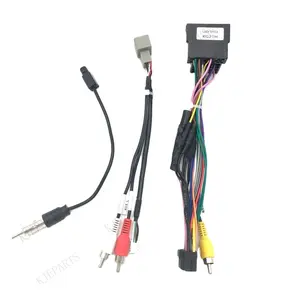 Câble d'alimentation pour lecteur Android 36 broches Adaptateur Auto Wire Harness With USB For Car Audio