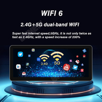 Radio para Auto con Pantalla QLED Universal de 12.3 Pulgadas, 1920*720, Android, GPS, Navegación, Carplay, Android Auto, 4G, WIFI, SWC