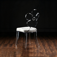 Chaise de salle à manger moderne en velours acrylique avec revêtement en acrylique, stable pour une utilisation en intérieur dans la maison, le bureau, l'hôtel, les salons