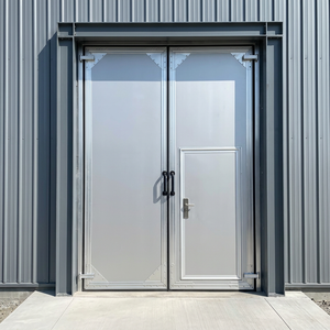 Puerta Batiente de Doble Acción para Restaurante y Cocina, de Acero Inoxidable 304, Resistente a Impactos, con Amortiguador, Diseño Moderno, 1 Año de Garantía - Product Image 1