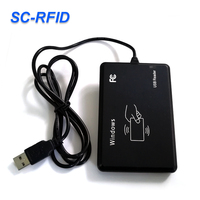 Lector RFID USB HF LF Compatible con Múltiples Sistemas para Programación de Tarjetas de Acceso de Estudio y Codificación de Datos de Etiquetas NFC Personalizadas