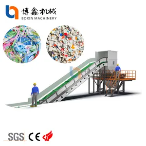 Ldpe Pp Pe Films Gewebte Beutel Recycling Crusher Regrind Machine System