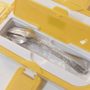 Boîte à lunch thermique chaude 304 récipient alimentaire en acier inoxydable chauffage électrique boîtes à lunch <span class=keywords><strong>pour</strong></span> voiture camion bureau - Product Image 4