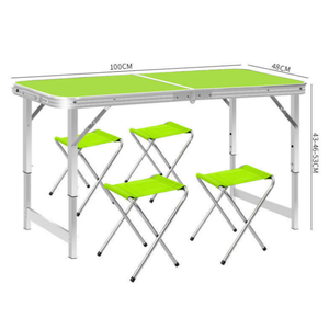 <span class=keywords><strong>Table</strong></span> pliante de <span class=keywords><strong>camping</strong></span> facile à transporter, ensemble <span class=keywords><strong>table</strong></span> et chaise pliantes réglables en hauteur, ensemble <span class=keywords><strong>table</strong></span> et chaise pliantes portables pour l'extérieur - Product Image 3