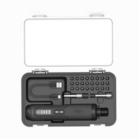 Tournevis électrique compact sans fil rechargeable multifonction pour usage domestique, kit de tournevis électrique