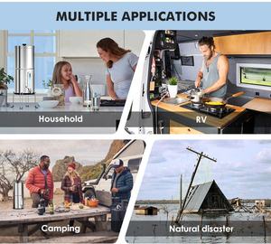Wereldwijd Patent Beschermd Ontwerp 304 Roestvrijstalen Aanrecht Waterzuiveraar Met Actieve Koolfilter Zwaartekracht Waterfilter - Product Image 4