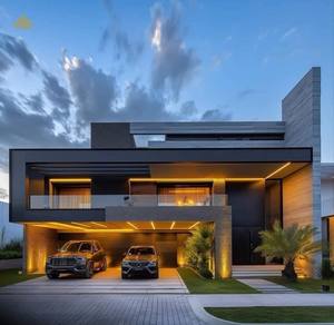 Personnalisation de la conception d'intérieur de villa moderne en 3D avec meubles pour la chambre à coucher, solution tout-en-un pour l'extérieur - Product Image 4