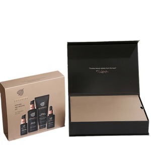 Caja de Embalaje de Cartón Rígido para Cosméticos Personalizados, Caja de Papel con Tapa Abatible, Caja Magnética para Productos de Cuidado de la Piel - Product Image 2