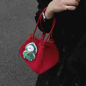 Pendentifs en peluche de Noël en gros - Série de poupées de dessin animé mignonnes pour sacs, bijoux et décorations de fêtes - Tendance 2025 à succès - Product Image 5