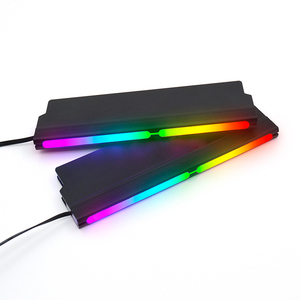 Radiateur en aluminium à 3 broches RGB, gilet <span class=keywords><strong>de</strong></span> refroidissement à mémoire, dissipateur thermique, refroidisseur <span class=keywords><strong>de</strong></span> <span class=keywords><strong>RAM</strong></span> pour <span class=keywords><strong>RAM</strong></span> <span class=keywords><strong>DDR3</strong></span> - Product Image 3