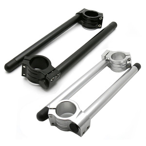 แฮนด์บาร์ CNC แบบแยกส่วน อลูมิเนียมอัลลอยด์ สำหรับดัดแปลงมอเตอร์ไซค์ครุยเซอร์ อะไหล่แต่งน้ำหนักเบา - Product Image 2
