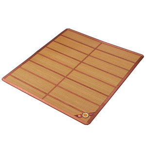 Bamboo Cooling Mat 1.35m Double-Sided Folding Home Use Summer <b>Bed</b> Protection <b>Pad</b> - Product Image 2