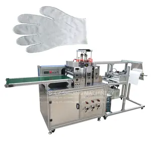 Máquina de fabricación automática de guantes de poliéster ultrasónico Industrial