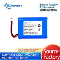 Batterie au lithium polymère rechargeable OEM 11,1 V 1700 mAh 3S LiPo personnalisée pour drone, robot, dispositif médical