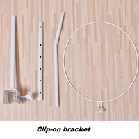 Pince réglable pour lit de bébé, support de moustiquaire, accessoires de décoration pour bébé