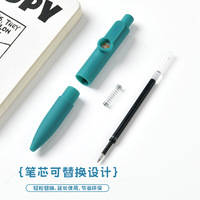 Stylo Gel Rétractable Personnalisable en Plastique, Mini Stylo de Signature Portable de Haute Qualité pour le Bureau et l'École