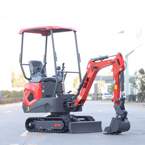 Envío Gratis Mini Excavadora de 1 Tonelada, 2 Toneladas, Mini Excavadora de Orugas para el Hogar, Excavadora Agrícola Nueva SDJK, Mini Excavadora de 1.2 Toneladas - Product Image 4