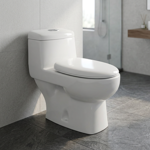 Chaozhou เซรามิกคริสตัลหนึ่งชิ้น, ห้องน้ำติดพื้นห้องน้ำชุดสุขภัณฑ์ - Product Image 2