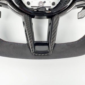 Volant chauffant en cuir et fibre de carbone M Sport pour BMW Série F (F26, F21, F12, F13, M240i, F22, M4, F83, F30, F10, F32) - Offre Spéciale - Product Image 6