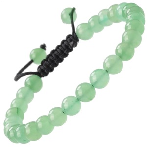 Verstelbare macramé armbanden met 8mm kralen, helende chakra amethist kristallen edelsteen sieraden, kwastjes armband cadeau decoratie - Product Image 6