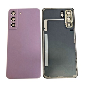 Coque arrière d'origine pour <span class=keywords><strong>Samsung</strong></span> <span class=keywords><strong>Galaxy</strong></span> <span class=keywords><strong>S21</strong></span> <span class=keywords><strong>FE</strong></span> S21FE avec cadre d'appareil photo - Product Image 5