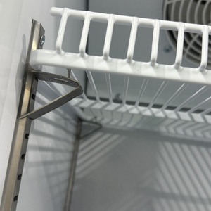 <span class=keywords><strong>Réfrigérateur</strong></span> commercial pour boissons, vitrine verticale à porte unique avec congélateur supérieur - Product Image 5