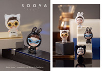 Figurines d'anime Sooya Studio Beans Sooya & M Stand Studio Mini Sooya Beans en boîtes mystères pour la décoration de bureau - Vente en gros authentique