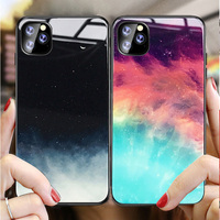 Coque arrière multicolore pour iPhone 15/14/13/12/11, accessoires pour téléphones mobiles, fabriquée en Chine