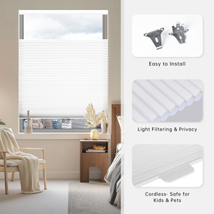 Persianas Celulares Inalámbricas SAMADHI, con Filtro de Luz, Protección UV, Reducción de Ruido, Ajuste Personalizado para el Hogar - Product Image 1