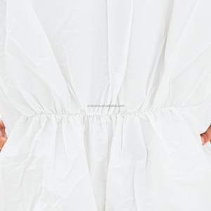 Robe d'isolement monobloc jetable rentable de haute qualité directe d'usine vêtements de protection médicale à membrane respirante - Product Image 5