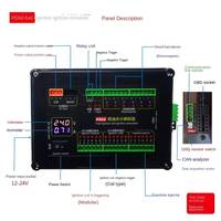 Simulateur d'allumage et d'injection de carburant PD60+ – Plateforme de maintenance ECU et équipement de test pour analyseur de moteur de véhicules essence et diesel