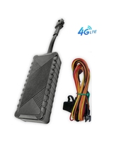 Localizador universal de 4G y 4 pines para coche, dispositivo de seguimiento de vehículos en tiempo real, dispositivo de corte de motor