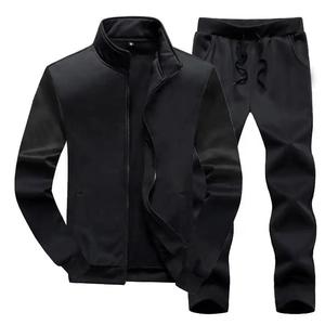 Custom Logo Sweatsuits Jogging Track Suits Sport Slim Fit <b>Reflective</b> Custom Men Plain Tracksuit Set Men's Sets bended collerm - Product Image 6