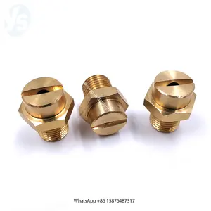 1 YS 3/8" Brass Bitumen Spray Nozzle, Brass Flat Fan Nozzle for Asphalt spraying, Asphalt nozzle